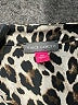 Vince Camuto 100% Polyester Animal Print Black 3/4 Sleeve Blouse Size XS - photo 7