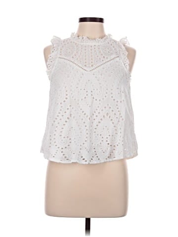 Skies Are Blue Sleeveless Blouse (view 1)