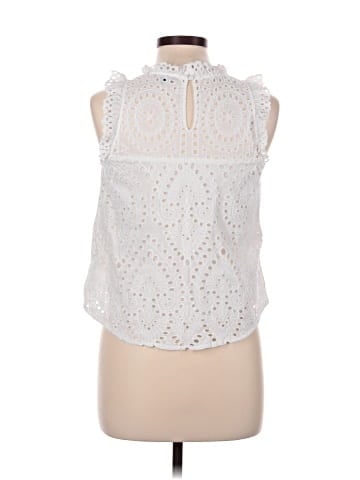 Skies Are Blue Sleeveless Blouse (view 2)