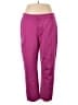 ELOQUII Color Block Purple Active Pants Size 18 Plus - photo 1