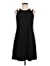 MSK Solid Black Casual Dress Size M - photo 1