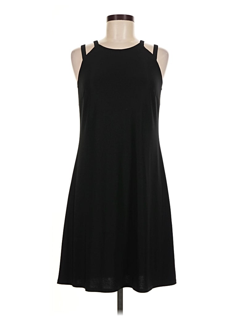 Pre-owned Msk Casual Dress In Black
