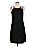 MSK Solid Black Casual Dress Size M - photo 2