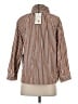 Tuckernuck 100% Polyester Stripes Brown 3/4 Sleeve Blouse Size XS - photo 2