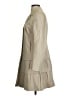 Helene Berman Ivory Tan Trenchcoat Size S - photo 5