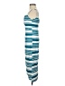 Runaway Stripes Teal Casual Dress Size XS - photo 5