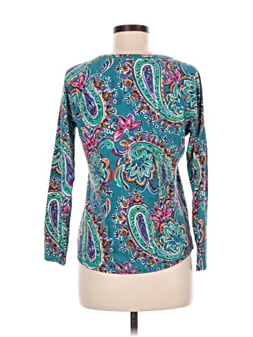 T by Talbots 3/4 Sleeve T-Shirt (view 2)
