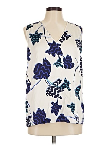 Classiques Entier Sleeveless Silk Top (view 1)
