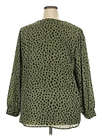 Lush 3/4 Sleeve Blouse (view 2)