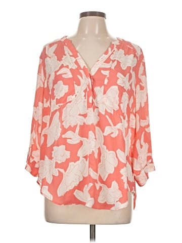 Torrid 3/4 Sleeve Blouse (view 1)