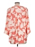 Torrid 100% Polyester Orange 3/4 Sleeve Blouse Size Lg Plus (0) - photo 2