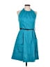 Calvin Klein Teal Casual Dress Size 8 - photo 1