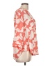Torrid 100% Polyester Orange 3/4 Sleeve Blouse Size Lg Plus (0) - photo 4