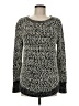 Sabrina Lauren Tweed Black Pullover Sweater Size M - photo 1