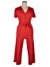 Boden Solid Red Jumpsuit Size 2 - photo 1