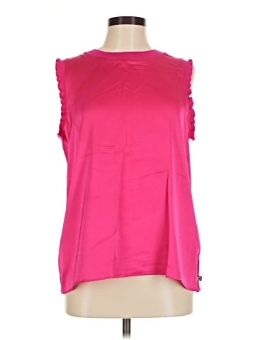 Karl Lagerfeld Paris Sleeveless Blouse (view 1)