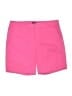 J.Crew Factory Store 100% Polyester Solid Pink Shorts Size 12 - photo 1