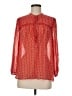 Lucky Brand Red Long Sleeve Blouse Size M - photo 1