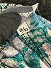 Assorted Brands 100% Rayon Floral Blue Casual Skirt Size 9 - 10 - photo 5