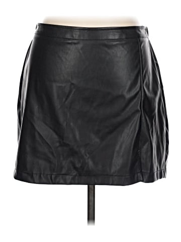 BP. Faux Leather Skirt (view 1)