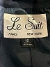 Le Suit 100% Rayon Plaid Purple Blazer Size 12 - photo 6