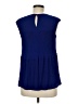 Juicy Couture 100% Polyester Blue Sleeveless Blouse Size M - photo 2
