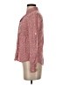 Holding Horses Print Red Long Sleeve Blouse Size 2 - photo 5