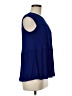 Juicy Couture 100% Polyester Blue Sleeveless Blouse Size M - photo 4