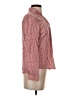 Holding Horses Print Red Long Sleeve Blouse Size 2 - photo 4