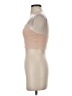 Reset 100% Polyester Tan Sleeveless Top Size S - photo 5