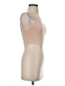 Reset 100% Polyester Tan Sleeveless Top Size S - photo 4