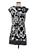 Alfani Graphic Black Casual Dress Size S - photo 2
