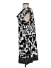 Alfani Graphic Black Casual Dress Size S - photo 5