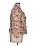 R.Q.T Floral Gold Blazer Size 16 - photo 4