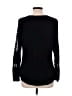 Daniel Rainn Black Long Sleeve Top Size M - photo 2