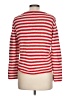 A New Day 100% Cotton Stripes Red Pullover Sweater Size L - photo 2