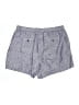 J.Crew 100% Linen Chevron-herringbone Blue Shorts Size XL - photo 2