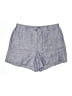 J.Crew 100% Linen Chevron-herringbone Blue Shorts Size XL - photo 1