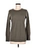 Banana Republic 100% Merino Extra Fine Wool Gray Wool Pullover Sweater Size M - photo 1