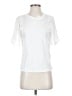 DKNY White Short Sleeve Top Size S - photo 1