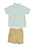 DKNY Green Teal Short Sleeve Button-Down Shirt Size 4T - photo 2