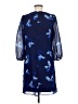Calvin Klein 100% Polyester Blue Casual Dress Size 6 - photo 2