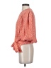 Vince Camuto 100% Polyester Orange 3/4 Sleeve Blouse Size XS - photo 5