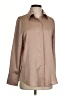 American Threads 100% Polyester Tan Long Sleeve Blouse Size S - photo 1