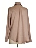American Threads 100% Polyester Tan Long Sleeve Blouse Size S - photo 2