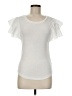 Gap White Short Sleeve Top Size M - photo 1