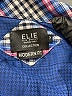 Elie Balleh Solid Blue Long Sleeve Button-Down Shirt Size 7 - photo 3