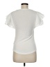 Gap White Short Sleeve Top Size M - photo 2