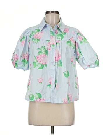 Crown & Ivy Short Sleeve Blouse (view 1)