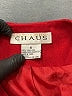 Chaus 100% Polyester Red Blazer Size 6 - photo 6
